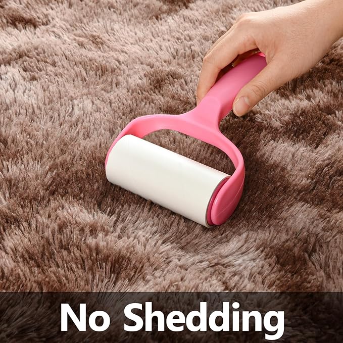Deerhoo Shag Area Rug, 4 X 6 Tie-Dyed Plush Fuzzy Rugs - Image 5