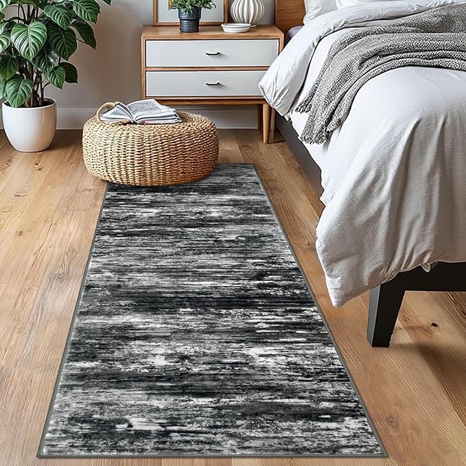 KOZYFLY Modern Abstract Kitchen Runner Rug, 2x6 Washable Rug Runner Non-Slip - Image 7