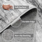 3x5 Area Rug Non-Slip: Washable Rugs - Image 5