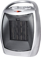 Portable Electric Space Heater 450W, Ceramic Room Heater with Tip-over and Overheat Protection, Fast Heating for Indoor Office Home, ETL Certified