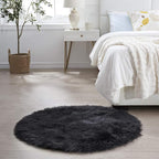 Ciicool Round Fur Fluffy Area Rug - Image 8