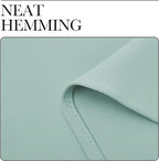 NICETOWN Aqua Blue Blackout Curtains 90" Long - Image 7