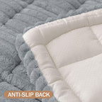 Smiry Couch Cover for Dogs Washable, Non Slip Fuzzy Pet Couch Covers for 3 - Image 10