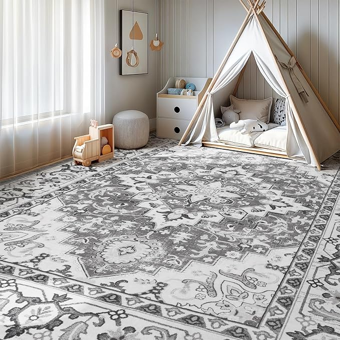 Lofus 6x9 Area Rugs for Living Room, Washable Area Rug, Rugs for Bedroom - Image 2
