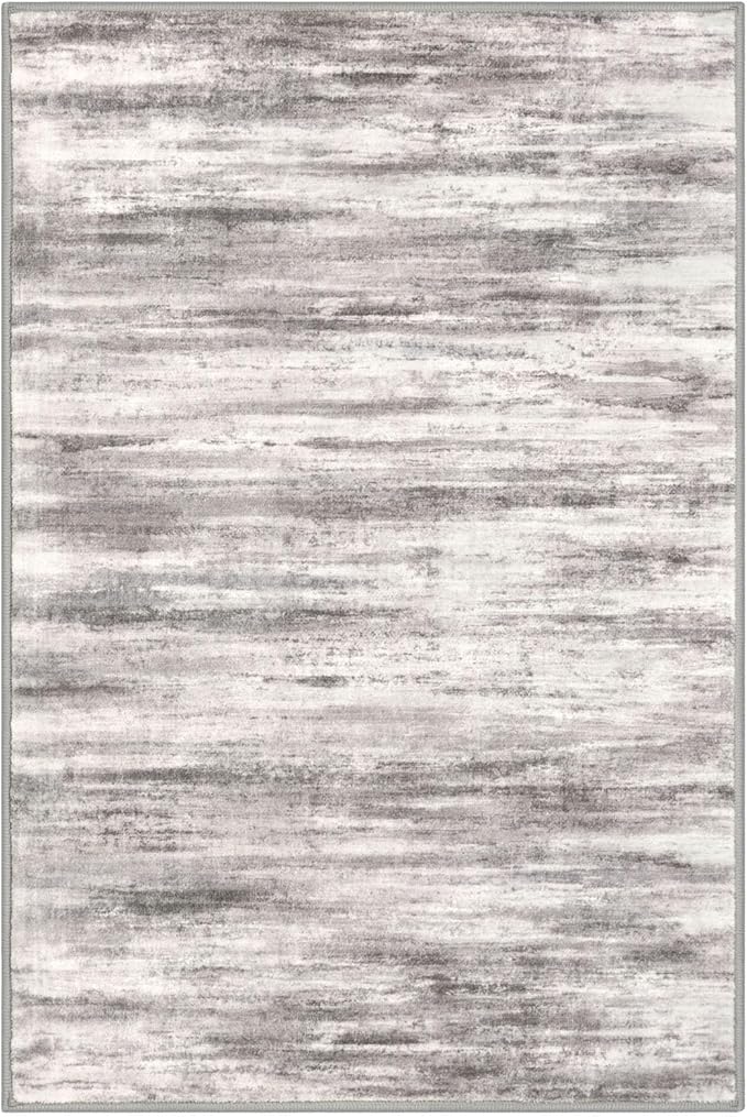 KOZYFLY Modern Abstract Small Area Rugs 2x3, Washable Kitchen Rug Non-Slip Soft - Image 8