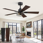 Fanbulous 42 Inch Farmhouse Rustic Ceiling Fan with Light & Remote
