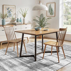 5x7 Area Rug for Living Room: Non-Slip Washable Rugs for Dining Room Bedroom - Image 4