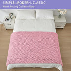 Bigacogo Chunky Knit Throw Blanket - Image 3