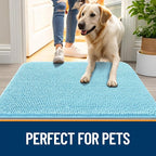 OLANLY Dog Door Mat for Muddy Paws 45x27, Absorbs Moisture and Dirt, Absorbent - Image 6
