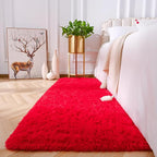 Amearea Shag Fluffy Runner Rug for Bedroom Girls Living Room, 2x6 Feet Extra - Image 9