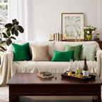 GIGIZAZA Decorative Throw Pillow Covers 16x16, Velvet Sofa Boho Cushion Pillows - Image 5