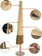 Classic Accessories Veranda Water-Resistant 11 Foot Patio Umbrella Cover