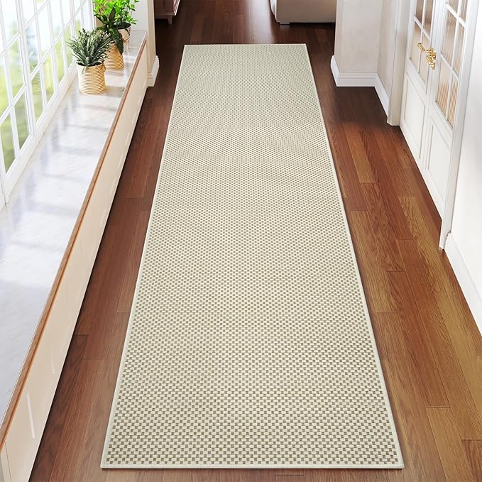 YDKGL 2x8 ft Hallway Runner Rug Extra Long Boho Woven Kitchen Runner Rugs Mat by YDKGL
