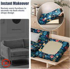 8Pcs Stretch Patio Cushion Covers, Outdoor Couch & Sofa Replacement Slipcovers - Image 5