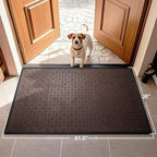 Mibao Front Door Mat, Heavy Duty Durable Welcome Mat - Image 2
