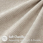 MIULEE Pack of 2 Couch Throw Pillow Covers 16x16 Inch Neutral Beige Modern Boho - Image 6