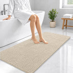 Smiry Thick Bathroom Rugs 30x20, Extra Soft Absorbent Chenille Bath Mat