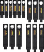 12-Pack Heavy Duty Storage Straps, Hook and Loop Hanging Storage Straps Cord Wrap Keeper for Cords, Hoses, Rope, RV, Boat, Garage Organization (D-12)