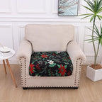 hyha Printed Couch Cushion Covers, Floral Sofa Covers Washable - Image 5