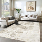 XLUEZ 6x9 Area Rugs for Living Room, Washable Modern Abstract Large Area Rug by XLUEZ