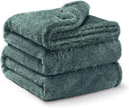 Exclusivo Mezcla Plush Fuzzy Fleece Bed Blanket King Size, Super Soft, Fluffy - Image 4