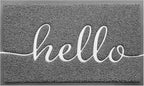 CozyBounty Door Mat Hello Mats Outdoor Indoor Non-Slip Doormat by CozyBounty