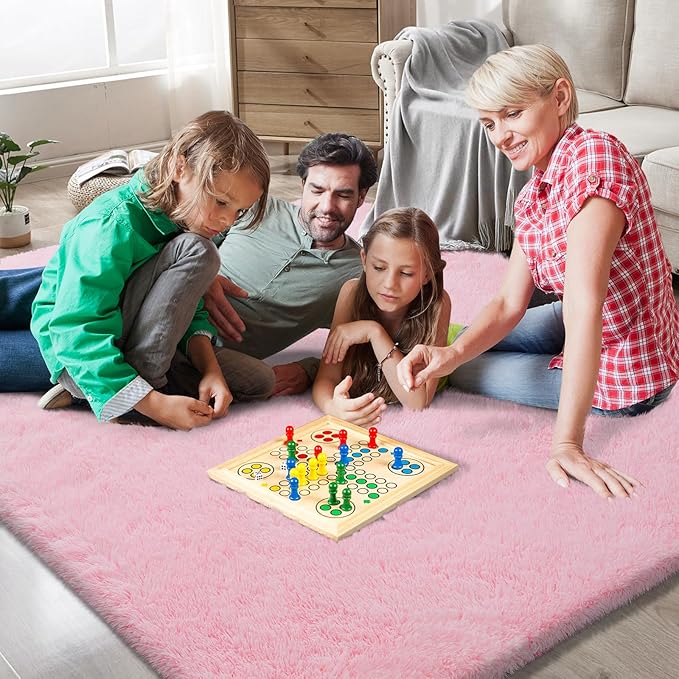 Shag Area Rugs for Bedroom Living Room, 4X6 Ultra Soft Fluffy Area Rugs for Dorm - Image 6
