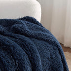 Bedsure GentleSoft Fuzzy Faux Fur Twin Blanket, Soft Sherpa Fleece Plush Warm - Image 4