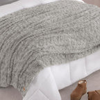 UGG Adalee Faux Fur Full/Queen Blanket, Double-Sided Fluffy Blanket, Cozy - Image 7