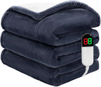 Electric Heated Throw Blanket Premium Soft 8 Heating Levels
