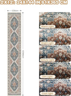 Hallway Runner Rug 2x12, Extra Long Washable Runner Rugs - Image 2