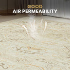 Washable Rugs 8x10 Area Rugs for Living Room-Light Brown Rugs for Bedroom - Image 6