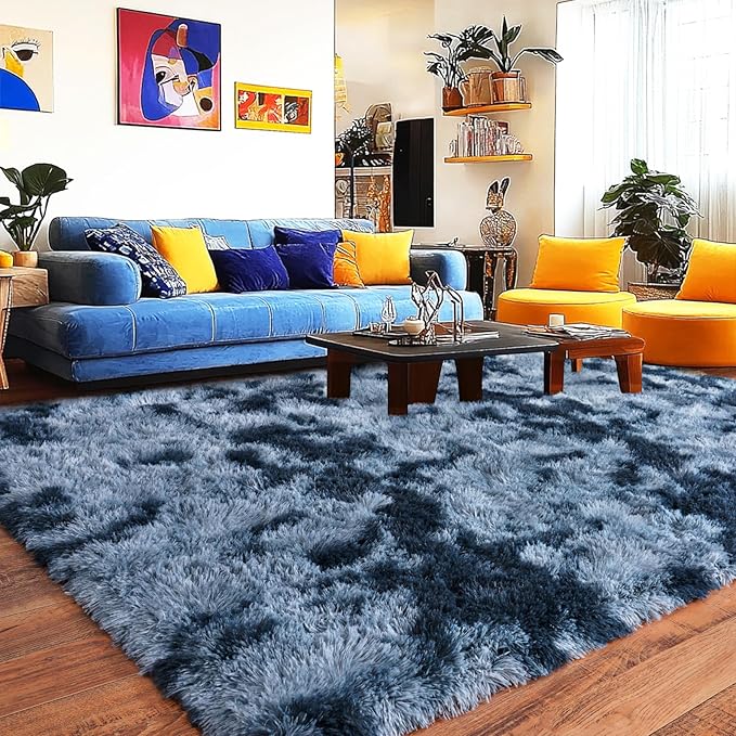 Pionblank 9x12 Area Rug, Large Area Rug - Image 2