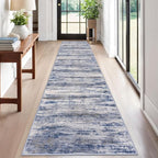 KOZYFLY Modern Abstract Hallway Runner, 2x12 Washable Rug Runner Non-Slip Soft by KOZYFLY
