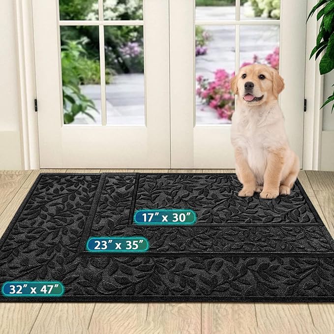 Bulijojo Sturdy Front Entrance Doormats, Durable Heavy Duty Welcome Mat - Image 5
