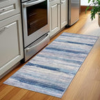 KOZYFLY Modern Abstract Washable Rug Runner 2x5 Hallway Rug Runner Non-Slip - Image 3