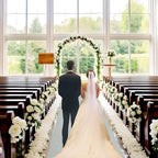 Black Carpet Runner for Party,140GSM 2.62FTx15FT Carpet Party Decorations,Black Runway Rug for Prom Felt Non-Woven Fabric,Runner for Wedding Ceremony