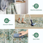 Madane Hallway Runner Rug 2x12, Extra Long Washable Runner Rugs - Image 4