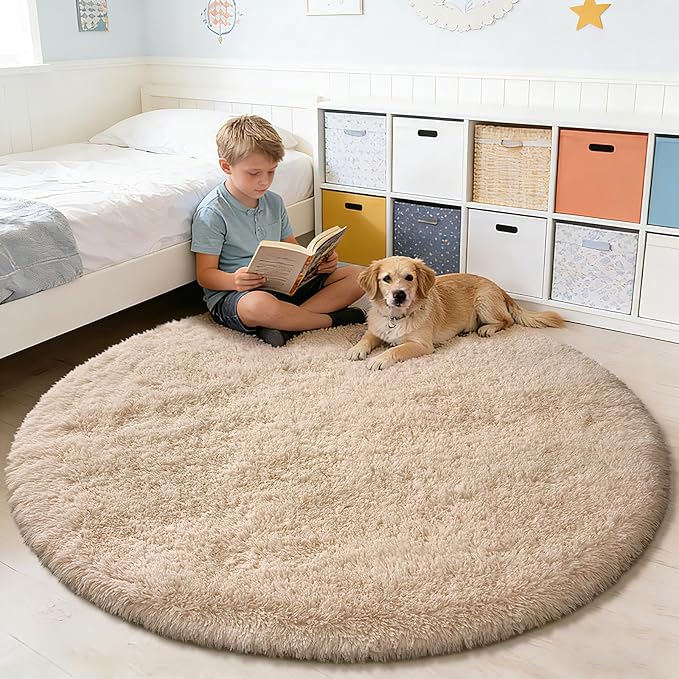 yulidayang Fluffy Round Area Rugs - Image 7