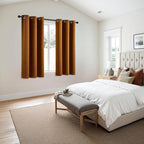 MIULEE Gold Brown Blackout Curtains - Image 6