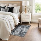 Washable Area Rugs 3x4 Non-Slip Modern Abstract Soft - Image 2