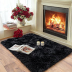 Pionblank Fluffy Small Rug for Bedroom 2x3 Feet, Shag Soft Area Rug, Modern - Image 2