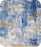 Washable Area Rugs 4ft Non-Slip Modern Abstract Soft - Image 8