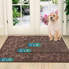 Bulijojo Sturdy Front Entrance Doormats, Durable Heavy Duty Welcome Mat - Image 2
