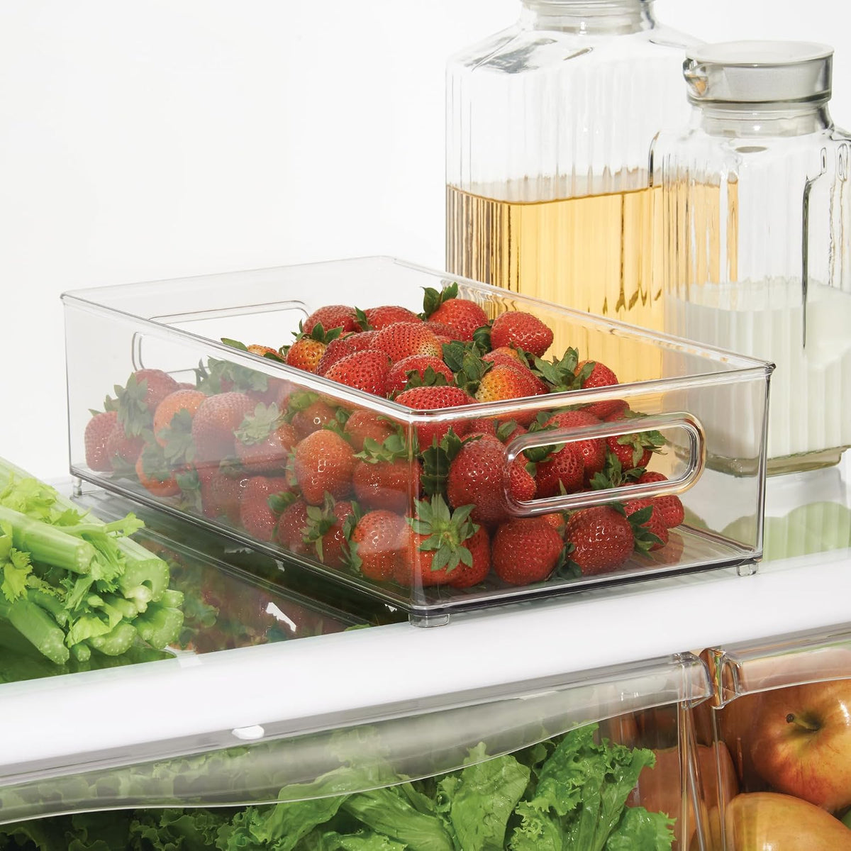 iDesign Stackable Fridge Bin