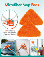 Microfiber Duster Kit, Duster for Cleaning with Long Handle (14PCS)