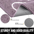 Smiry Dog Door Mat for Muddy Paws, Absorbent Dirt Trapper Non Slip Quick Dry - Image 3