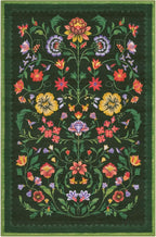 GarveeHome Protea Floral Rug for Entryway 2x3 Rugs Machine Washable Boho Small - Image 4