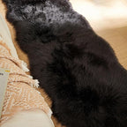 AMTOVO Faux Sheepskin Rug, 2 x 6 ft Faux Fur Rug - Image 7