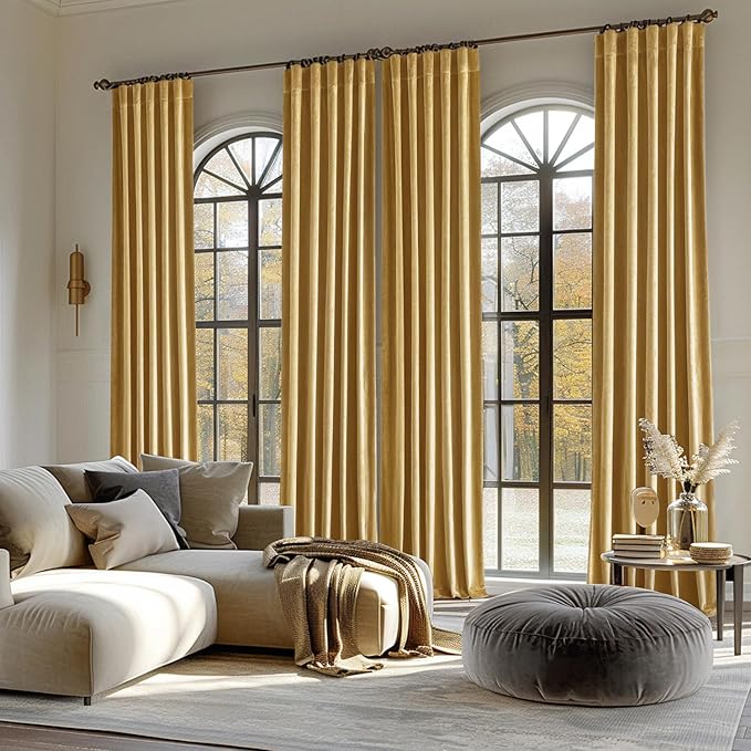 MIULEE Velvet Curtains 90 inches - Image 7